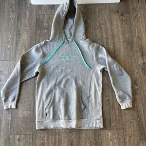 Golf Wang Gray Hoodie with Teal Details